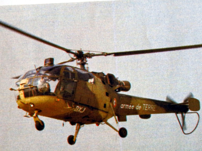 Al III de la 3e Escadrille d'Hélicoptères d'Attaque du 3e RHC Étain 1982 Alat.fr