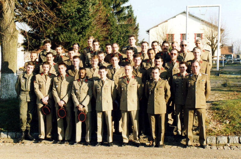 Personnels 1985 de l'ECSR et Escadrille Soutien et Ravitaillement du 4e RHCM de Nancy Alat.fr