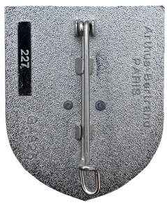 Dos numéroté insigne Arthus-Bertrand du centre de formation Franco-allemand à Fassberg Alat.fr