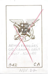 Projet CA de l'insigne GAOA n° 3, type 2 Alat.fr