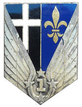 Insigne régimentaire 1er RHC, type 1, DRAGO. Alat.fr