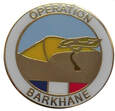 Pin's de l'insigne général de l'opération Barkhane, fabrication Boussemart Alat.fr