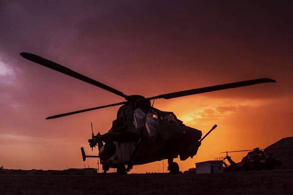 NH 90 CAÏMAN, des forces françaises au Sahel, avant décollage vol de nuit Alat.fr