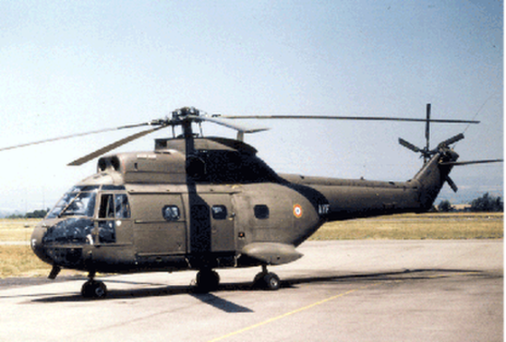 hélicoptères de l'EAAlat SA 330 1978. Alat.fr