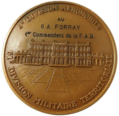 Médaille 4e DAM/61e DMT de 73 mm, dos Alat.fr