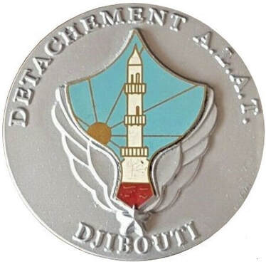 Médaille DETALAT Djibouti FIA Alat.fr