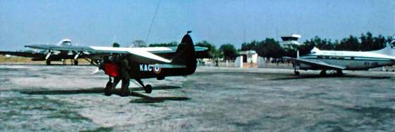 PA-22 codé KAC à Ziguinchor en 1974 Alat.fr