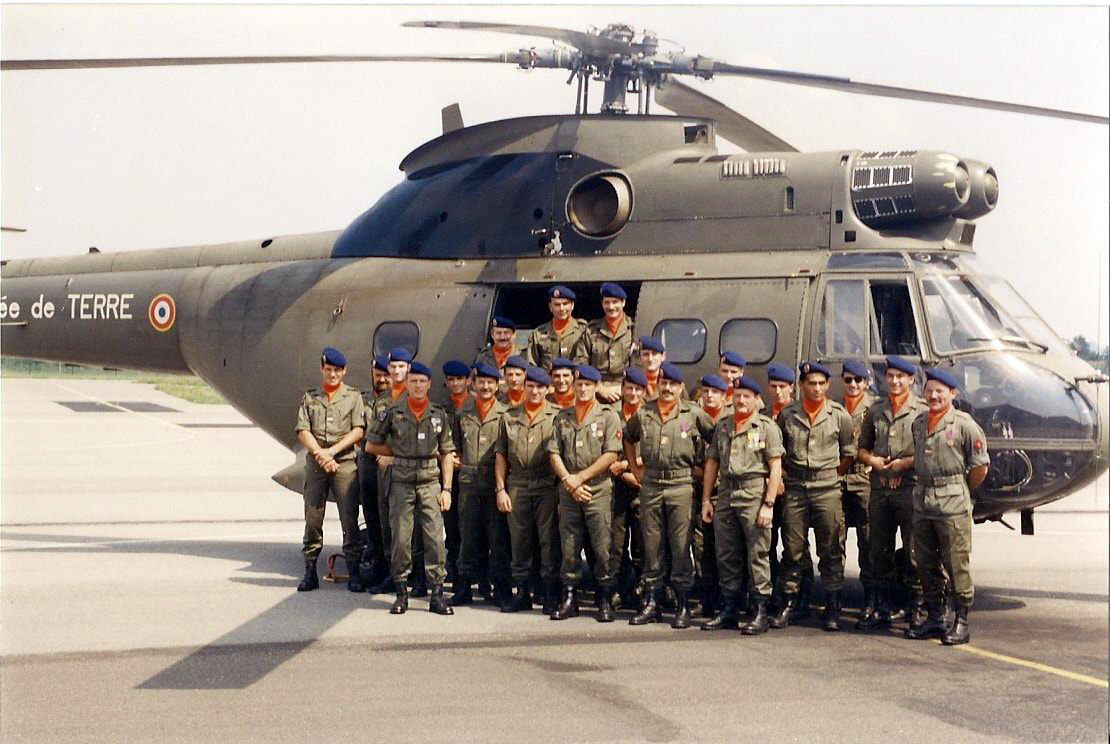 Personnels de la 4e EHM (type 1) du 4e RHCM de Nancy 1989 Alat.fr