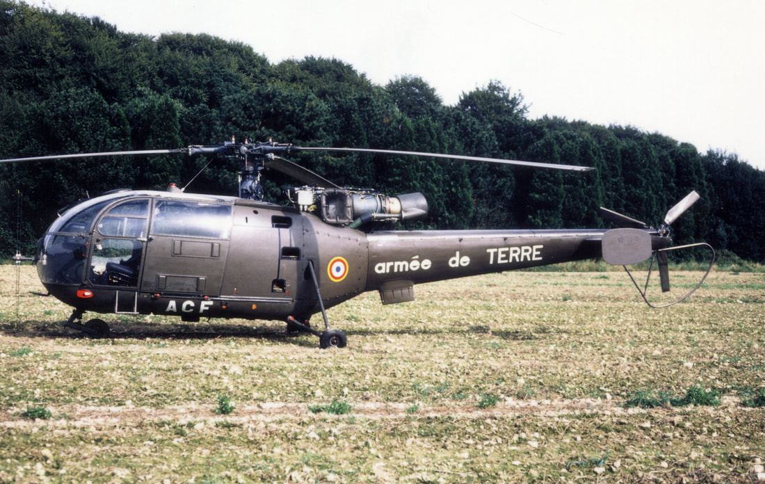 ​ALOUETTE III n° 1300/ACF, le 17 septembre 1987 aux Essarts. Alat.fr