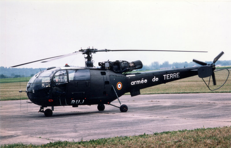 1ere-EHL-7e-RHC ALOUETTE III n°  1112/BUJ en 1990 Alat.fr