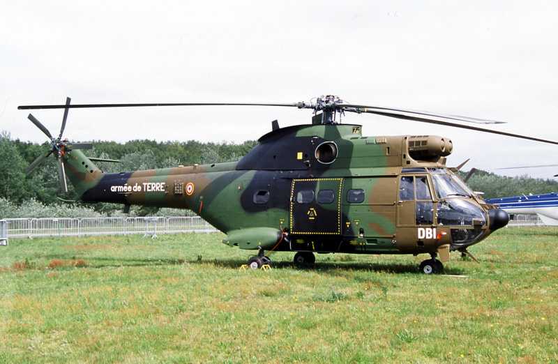 SA330 de la 1e Escadrille d'Hélicoptères de Manœuvre 2010 3e RHC Étain Alat.fr