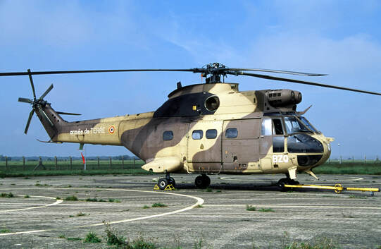 SA330 de la 2e Escadrille d'Hélicoptères de Manœuvre 2006 3e RHC Étain Alat.fr