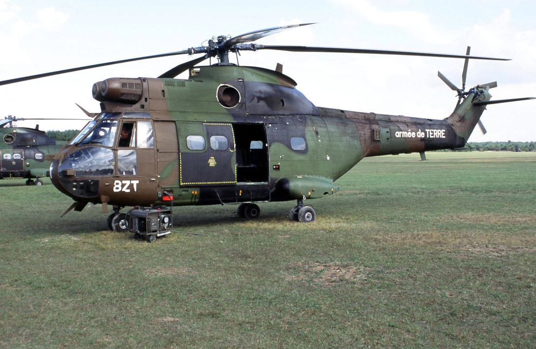 SA330 de la 2e Escadrille d'Hélicoptères de Manœuvre 2003 3e RHC Étain Alat.fr