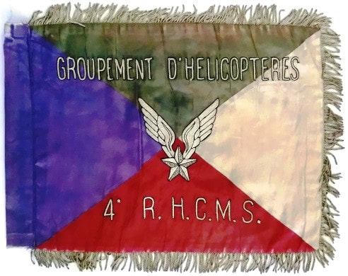Fanion de la 4e EHM du 4e RHCMS Alat.fr