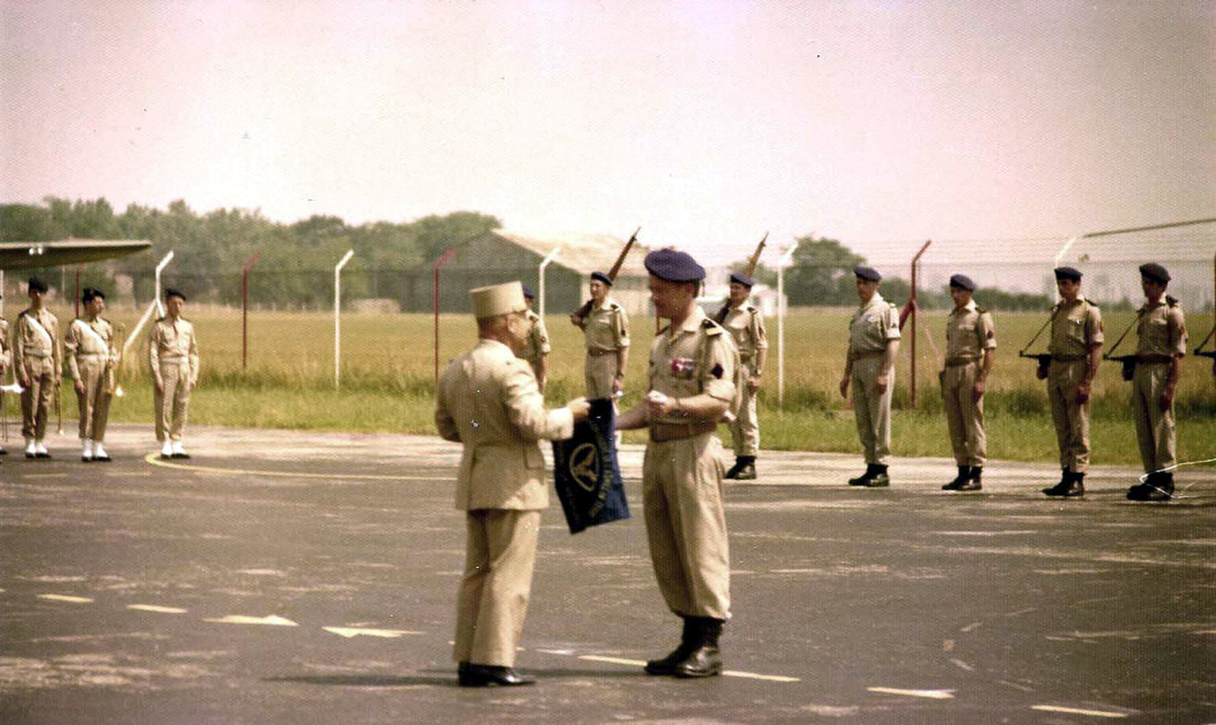 10 juillet 1975, prise de commandement du 5e GALREG Alat.fr