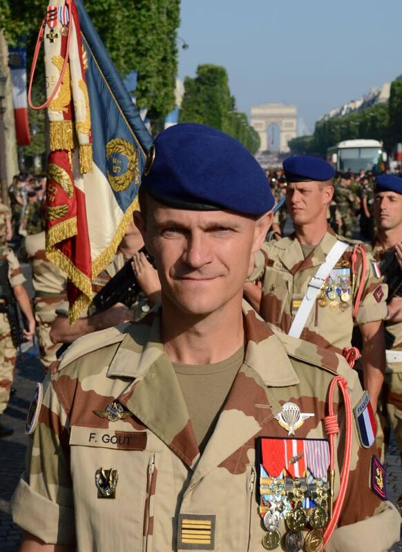 Colonel GOUT, chef de corps du 5e RHC Alat.fr