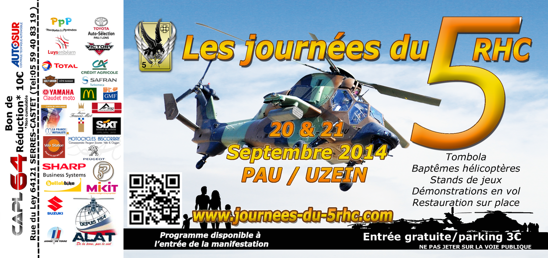 Affiche pour les JPO 5e RHC de 2014 type 1 Alat.fr