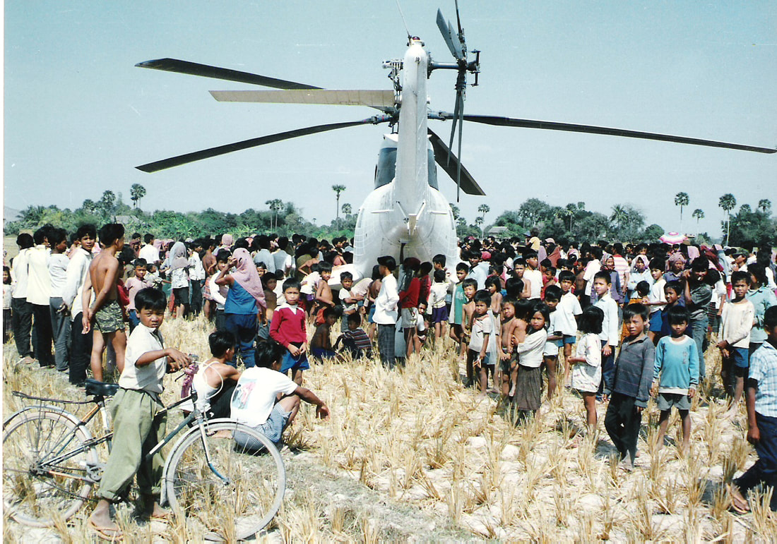 APRONUC : PUMA posé dans une rizière. Alat.fr
