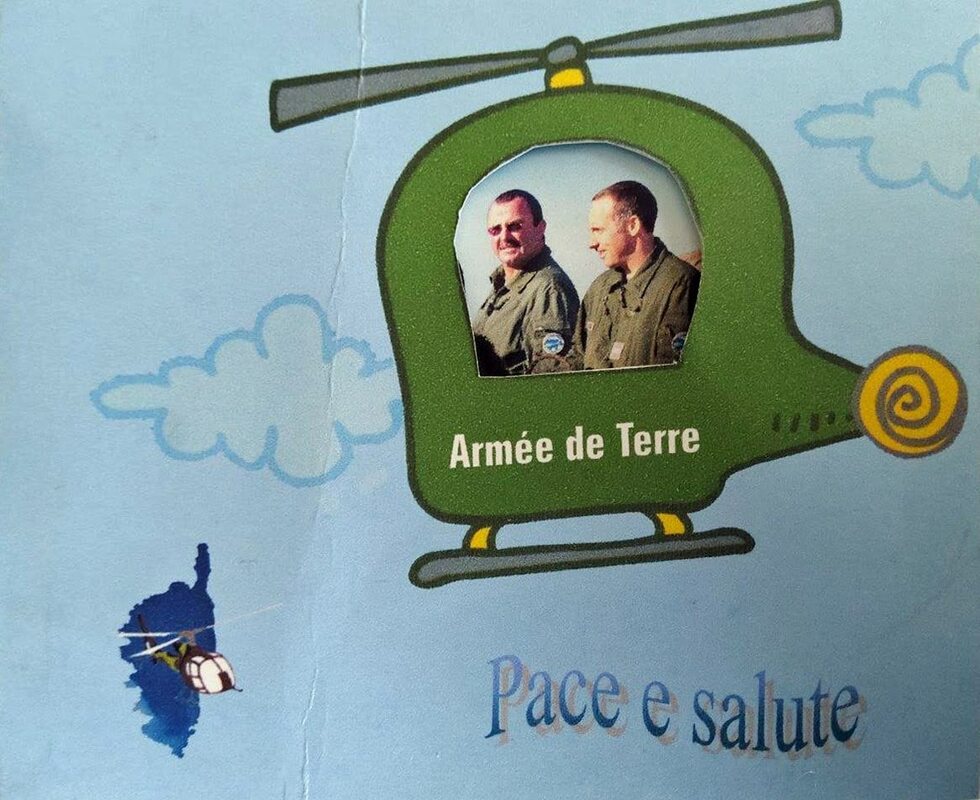 Carte de vœux 2007 du détachement ALAT d'Ajaccio Alat.fr