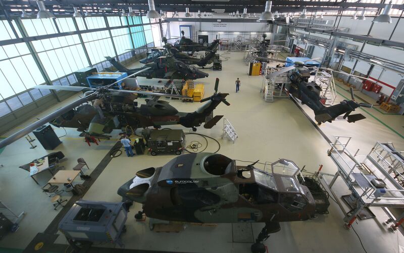 Le hangar de maintenance du CFA PTL de Fassberg alat.fr
