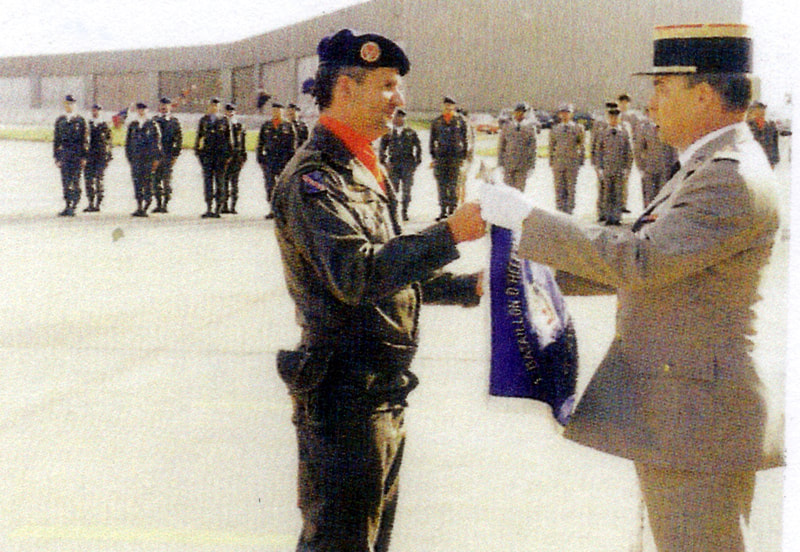 Cremiers-Claris du 1e Bataillon d'Hélicoptères de Manœuvre du 4e RHCM Nancy 1996 Alat.fr