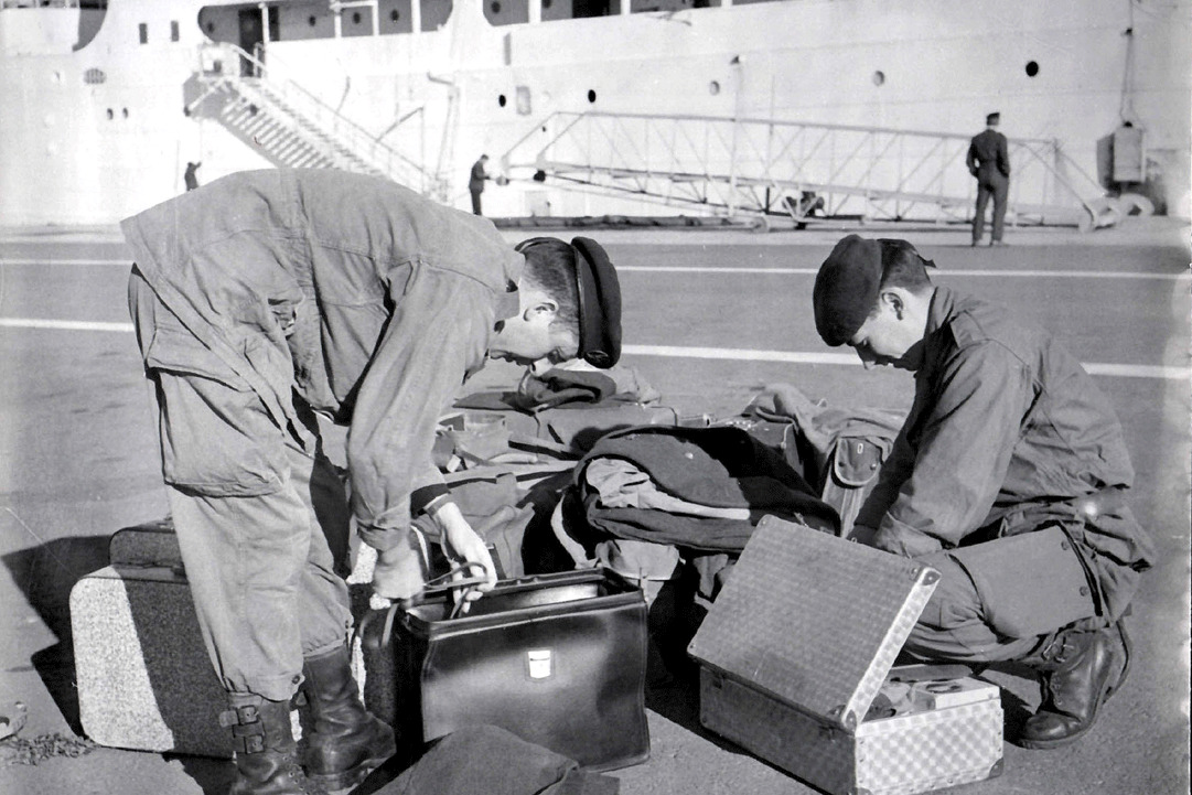 PA 12e DI : le départ en novembre 1962 (2). Alat.fr