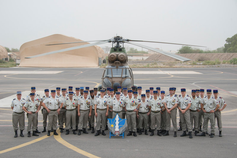 Djibouti DETALAT Passation de commandement en 2018 Alat.fr