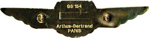 Dos du brevet observateur radariste sur système Horizon, Arthus-Bertrand Alat.fr