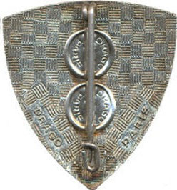 Dos insigne Drago du 1er PMAH 20e DI Alat.fr