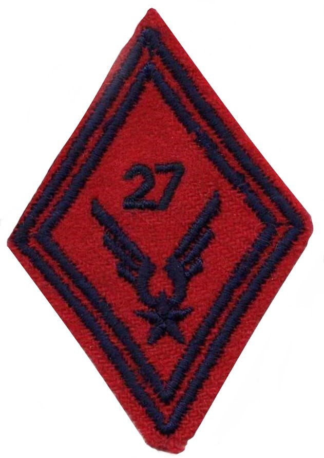 Écusson de bras PA 27e DIA militaire du rang Alat.fr