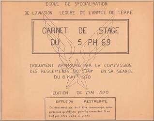 Photo cahier du stage 5 PH 69 à l'Esalat de Dax, page 2 Alat.fr