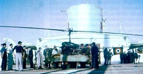 Opération SUEZ : le 17 décembre 1975, sur la Marseillaise, BELL codé MR effectue une EVASAN. Alat.fr