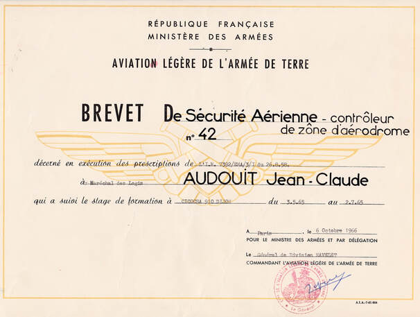 Brevet AUDOUIT stage OGCA 65/01. Alat.fr