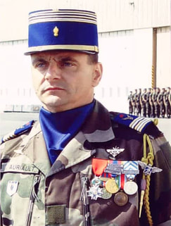 Lieutenant-colonel AURIAULT, chef de corps 1er RHC Phalsbourg Alat.fr