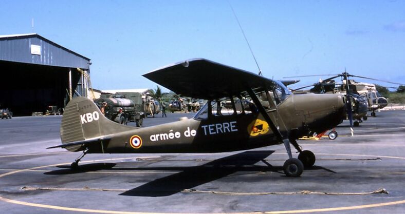 DETALAT Djibouti :  L-19E n° 24525/KBO, en mars 1984, photo 1 Alat.fr