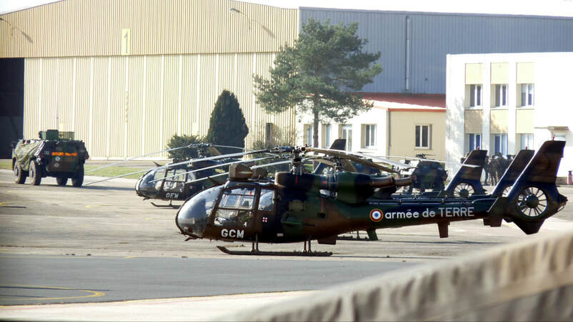 Entretien à l'Escadrille de Maintenance Hélicoptères  1 du 1e RHC de  Phalsbourg Alat.fr