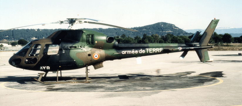 hélicoptères de l'EAAlat As 555 Fennec AYB Alat.fr