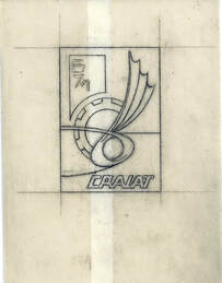 Maquette de la maison DRAGO pour l'insigne de la 671e CRALAT type 2 Alat.fr