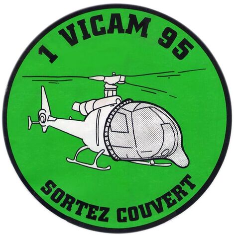 Autocollant 1er VICAM en 1995 ESALAT Dax Alat.fr