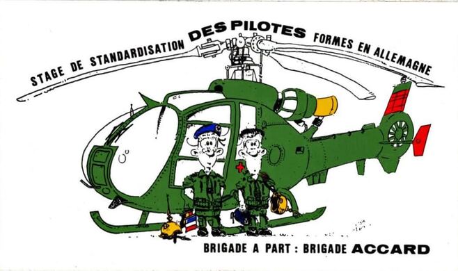 Autocollant stage 1 OPH 1973 Alat.fr