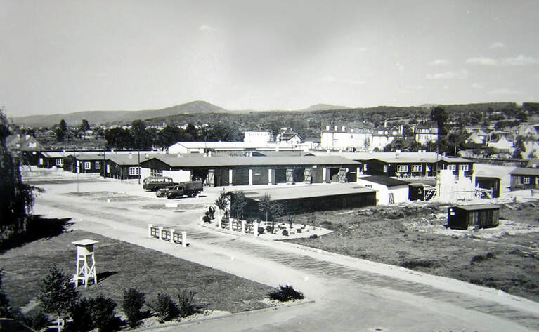 ​Le cantonnement du GAOA n° 2, à Baden Oos, en 1952. Alat.fr