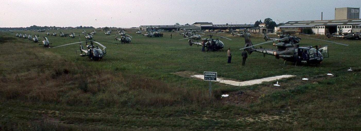 Hélicoptères BAé Chaumont 1984 Alat.fr