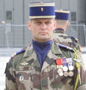 Colonel de FAUTEREAU, chef de Corps 1er RHC Phalsbourg Alat.fr