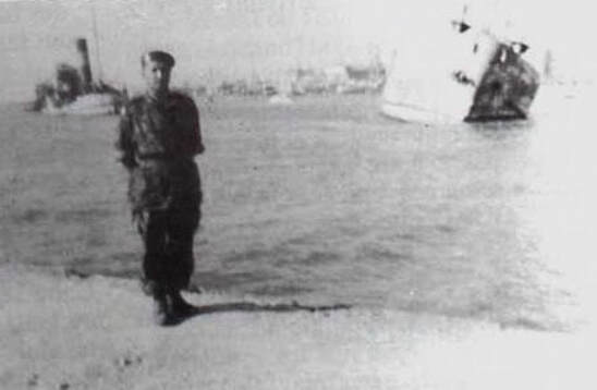Opération SUEZ : début novembre 1956, le capitaine GERVAIS en liaison avec le PC de la 10e DP à Port-Fouad avant installation à Chypre. Alat.fr