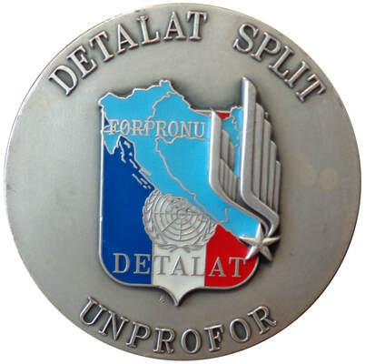 Médaille DETALAT Split UNPROFOR Alat.fr