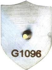 Dos insigne 1ère compagnie de transport en Indochine, avec homologation G1096. Alat.fr