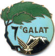 Insigne 7e Galat Aix en Provence Alat.fr
