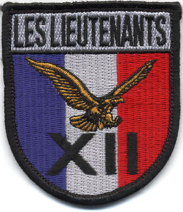 Patch 12e promotion groupe des Lieutenants EALAT Alat.fr