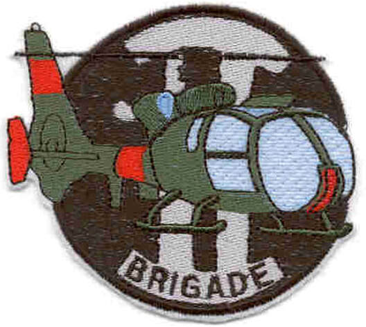 Patch tissu 2e Brigade ESALAT Dax Alat.fr