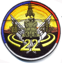 Patch 22e promotion groupe des Lieutenants EALAT, Caïman Alat.fr